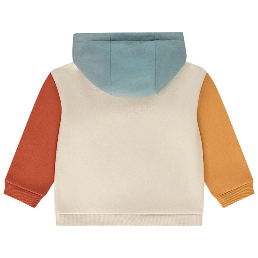 Γιλέκο από molleton effet color block για bebe αγόρι 