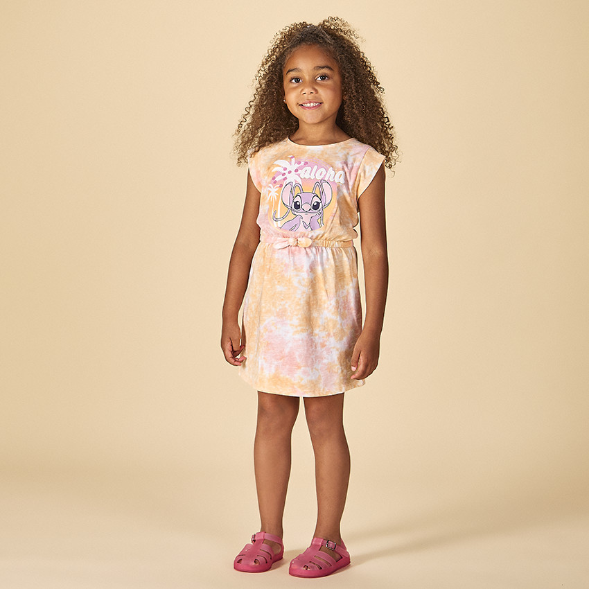Ρόμπα effet tie & dye Angel Disney με μεγάλες παγιέτες κορίτσι 