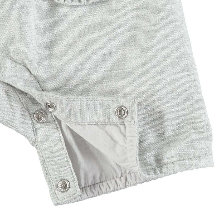 Σαλοπέτα chinée με σχέδιο γάτα και τσέπες 