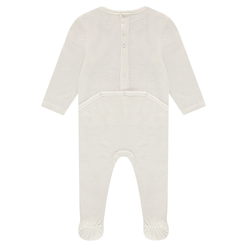 Βελουτέ φορμάκι ύπνου με τυπωμένα ζωάκια του δάσους 