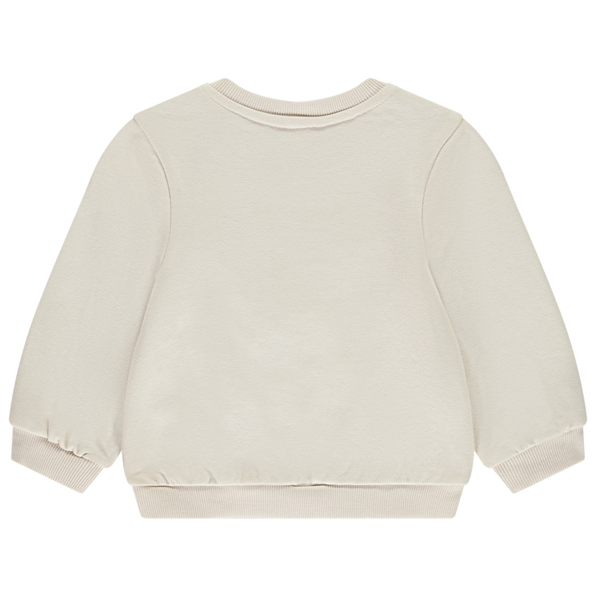 Sweat en molleton avec broderie bouclette pour bébé garçon 