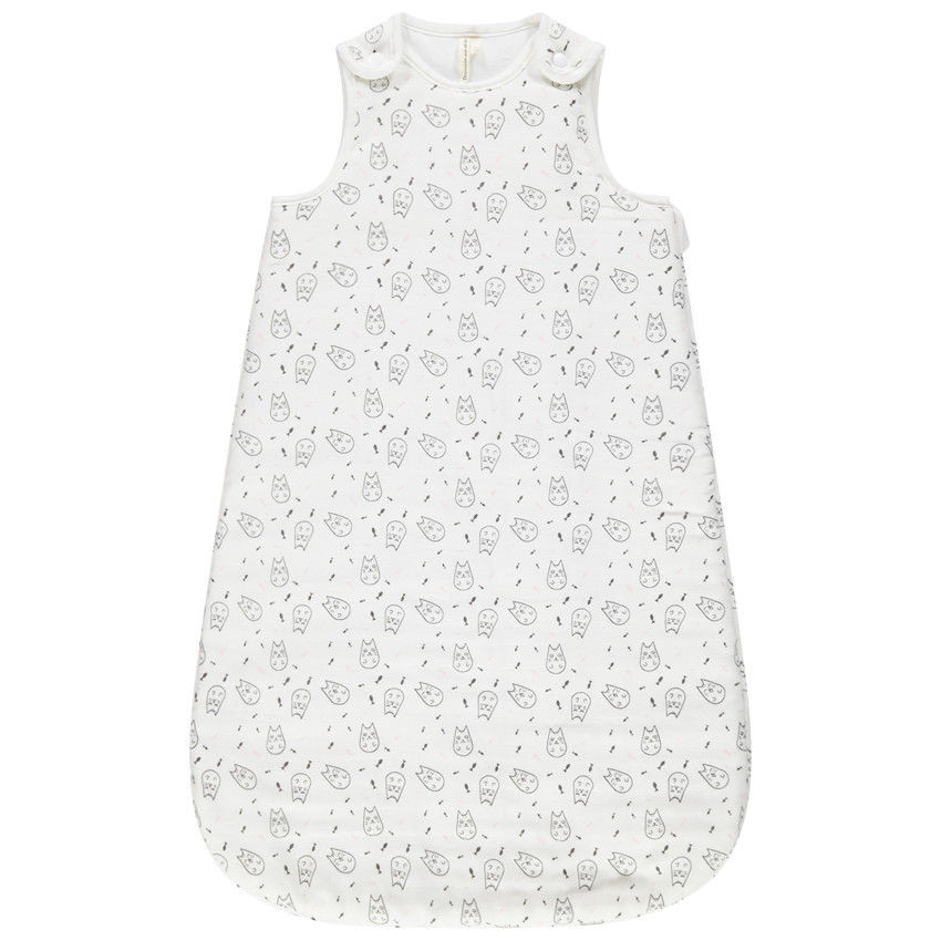 Υπνόσακος αμάνικος με τυπωμένες γατούλες  