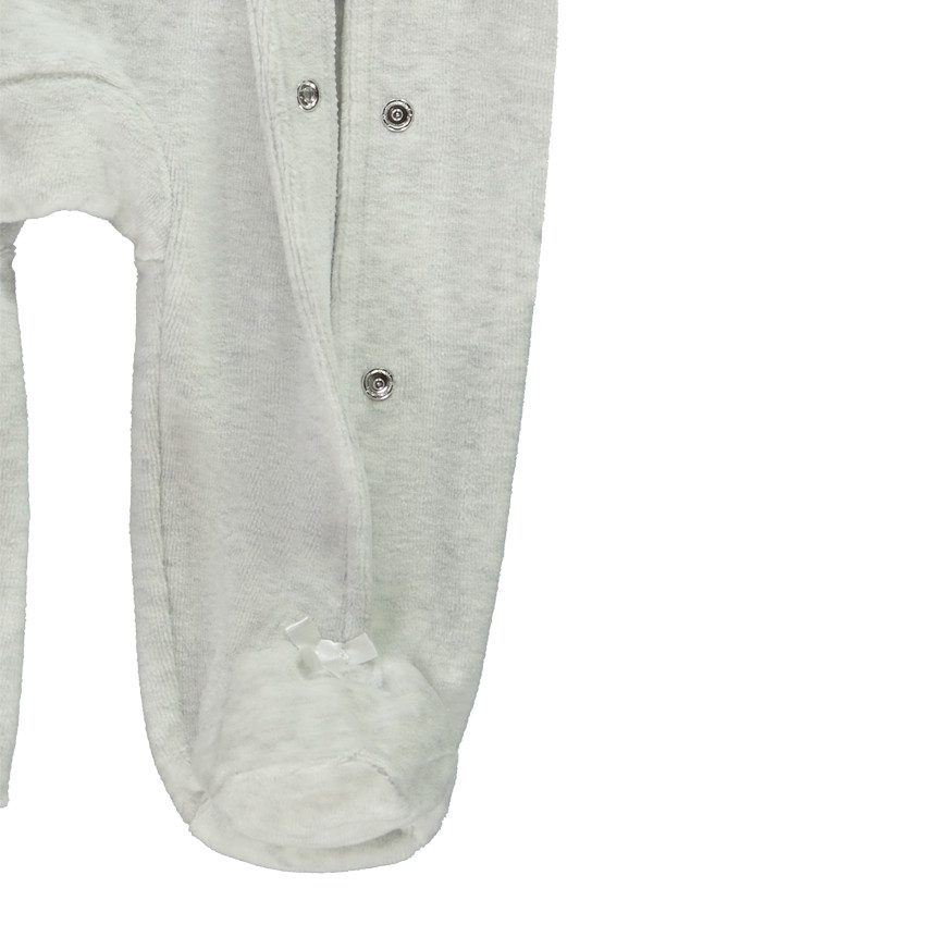 Φορμάκι από βελούδο με γιακά Claudine για bebe κορίτσι 