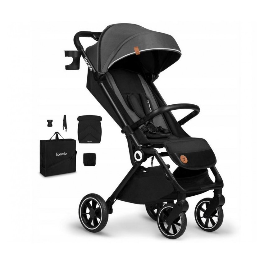 Lionelo Cloe Βρεφικό Καρότσι Εώς 22 Κιλά Gray Stone 