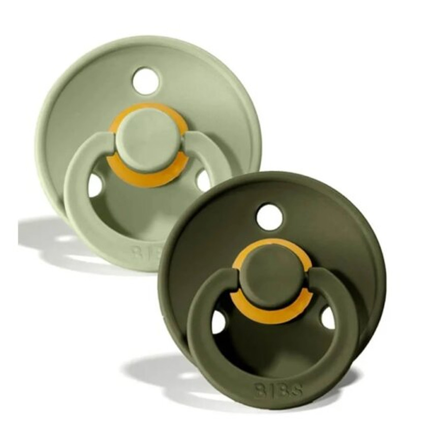 Bibs Πιπιλες Colour Round-2 Pack-Sage/Hunter Green No2 