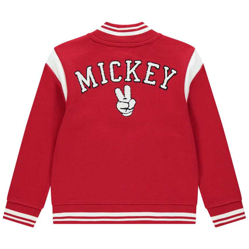 Gilet en molleton style teddy à motifs Mickey Disney 