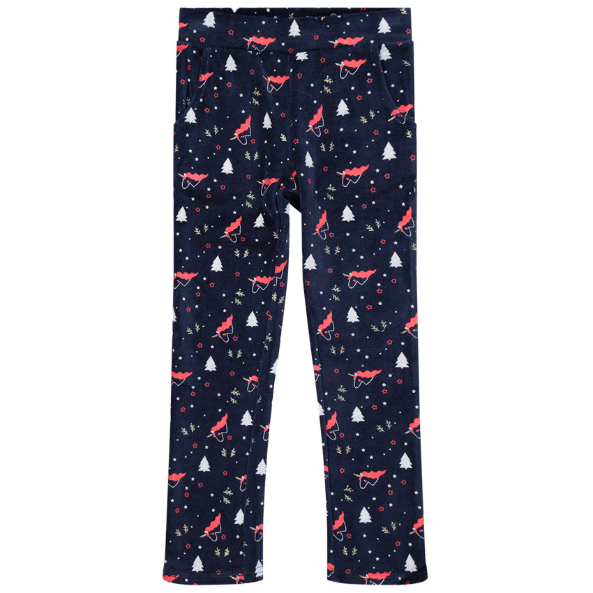 Pyjama de Noël à licornes printées  