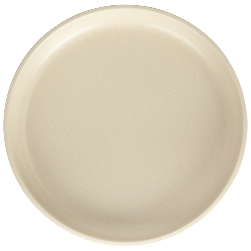 Στρογγυλό πιάτο από ίνες μπαμπού - Εκρού  Additional Στρογγυλό πιάτο από ίνες μπαμπού - Εκρού