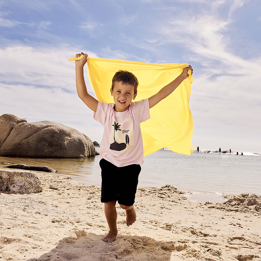 Κοντομάνικο μπλουζάκι oversize print dune για αγόρι 