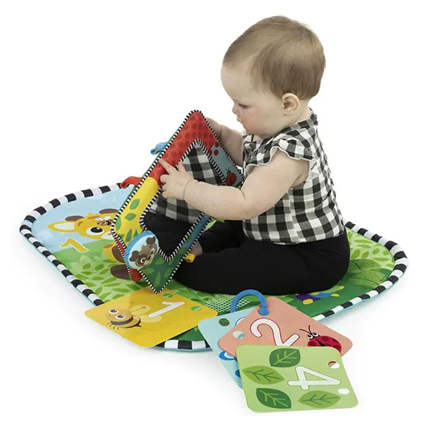 Discovery Garden χαλάκι δραστηριοτήτων & καθρέφτης BABY EINSTEIN  
