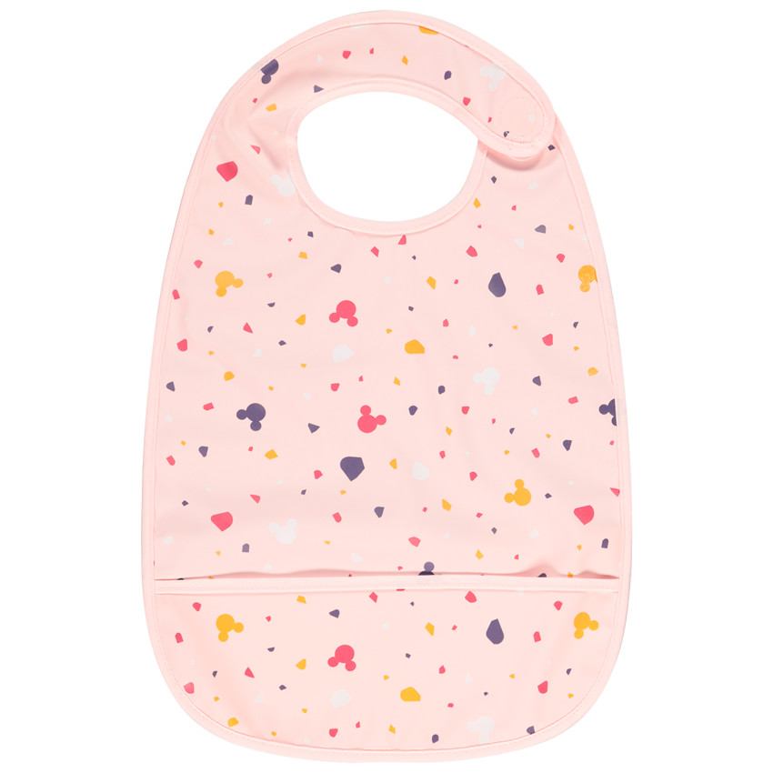 Πλαστικοποιημένη Σαλιάρα Με Σκρατς Disney Minnie 