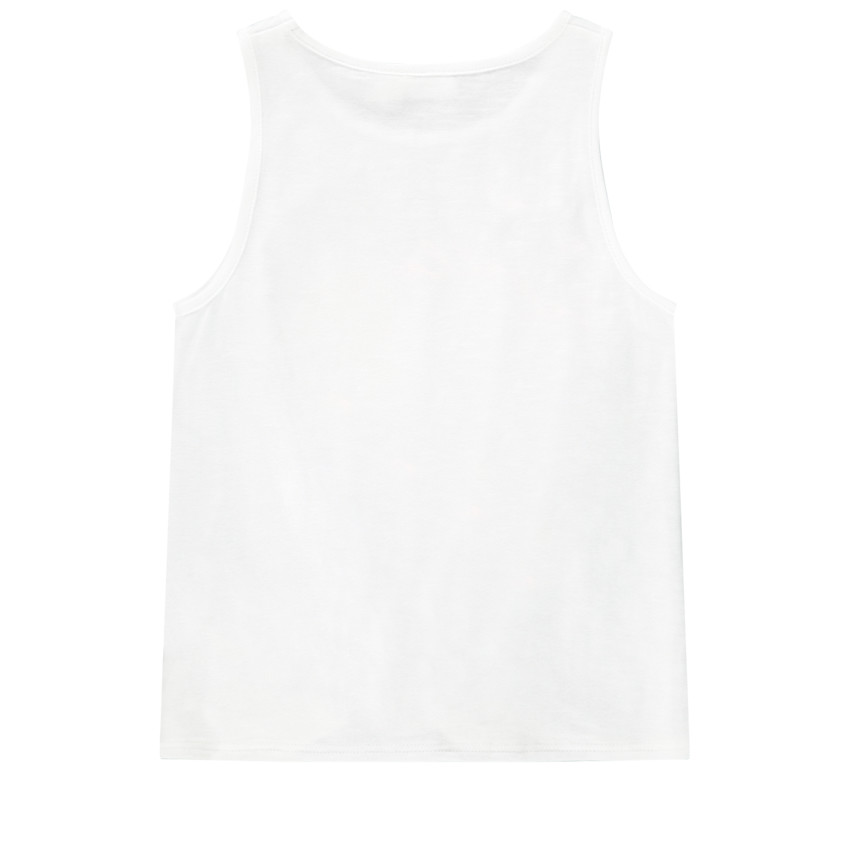 Αμάνικο μπλουζάκι με σχέδιο φαντεζί για κορίτσι  Additional Αμάνικο μπλουζάκι με σχέδιο φαντεζί για κορίτσι