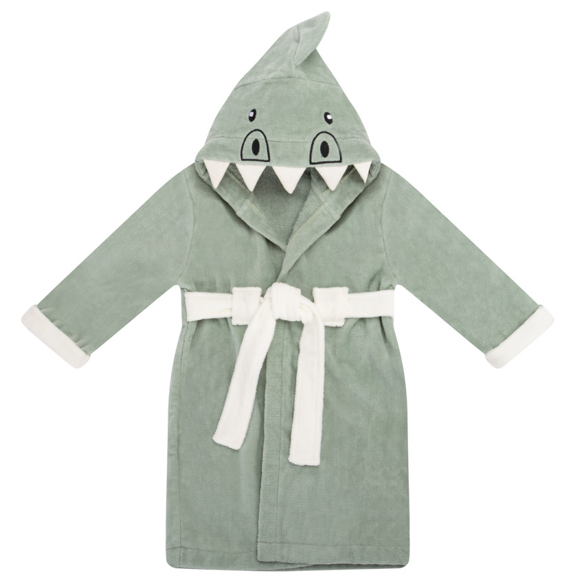 Μπουρνούζι Μπάνιου Από Πετσετέ Ύφασμα «Κροκόδειλος» 