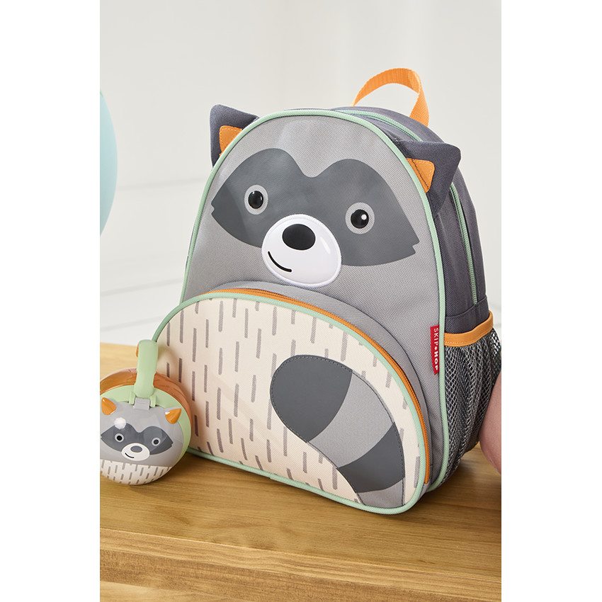 Skip Hop Zoo Παιδική Τσάντα Πλάτης Ρακούν 