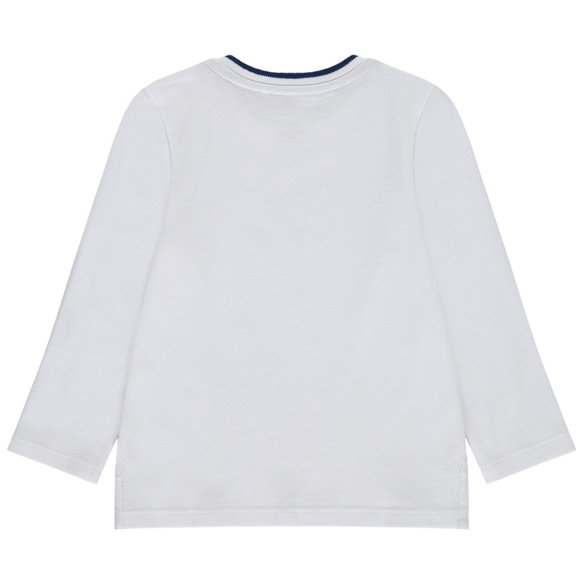 Μακρυμάνικο μπλουζάκι με τύπωμα αυτοκινήτου για μωρό αγόρι 