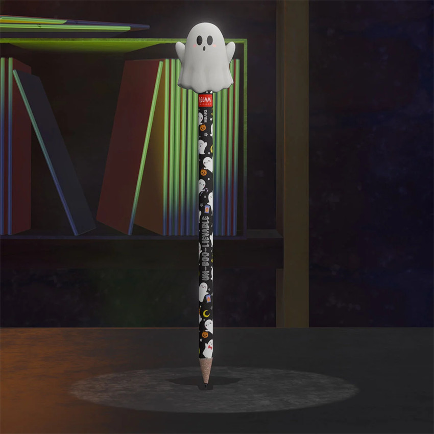 Crayon à papier avec gomme parfumée Ghost Halloween 