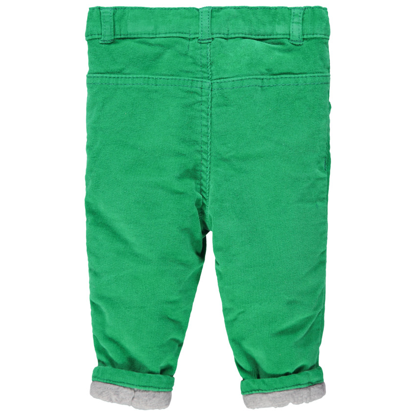 Παντελόνι βελουτέ με επένδυση από jersey 