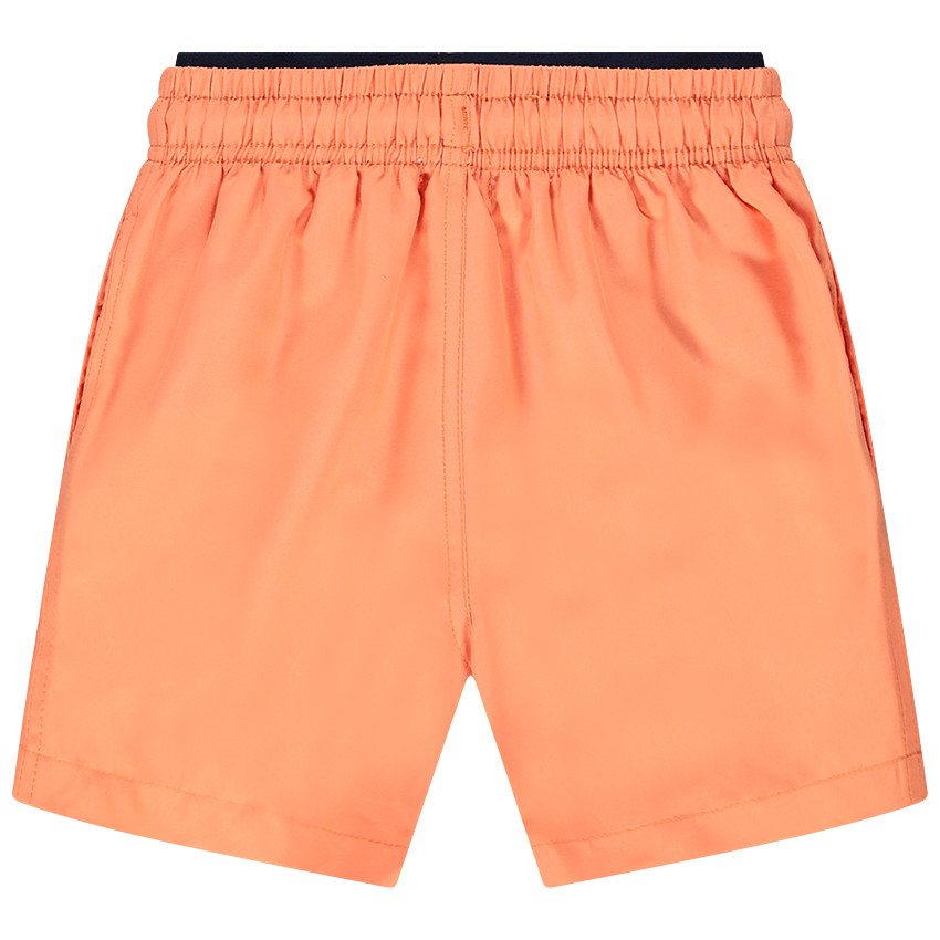 Short de bain avec doublure et ceinture jacquard pour garçon 