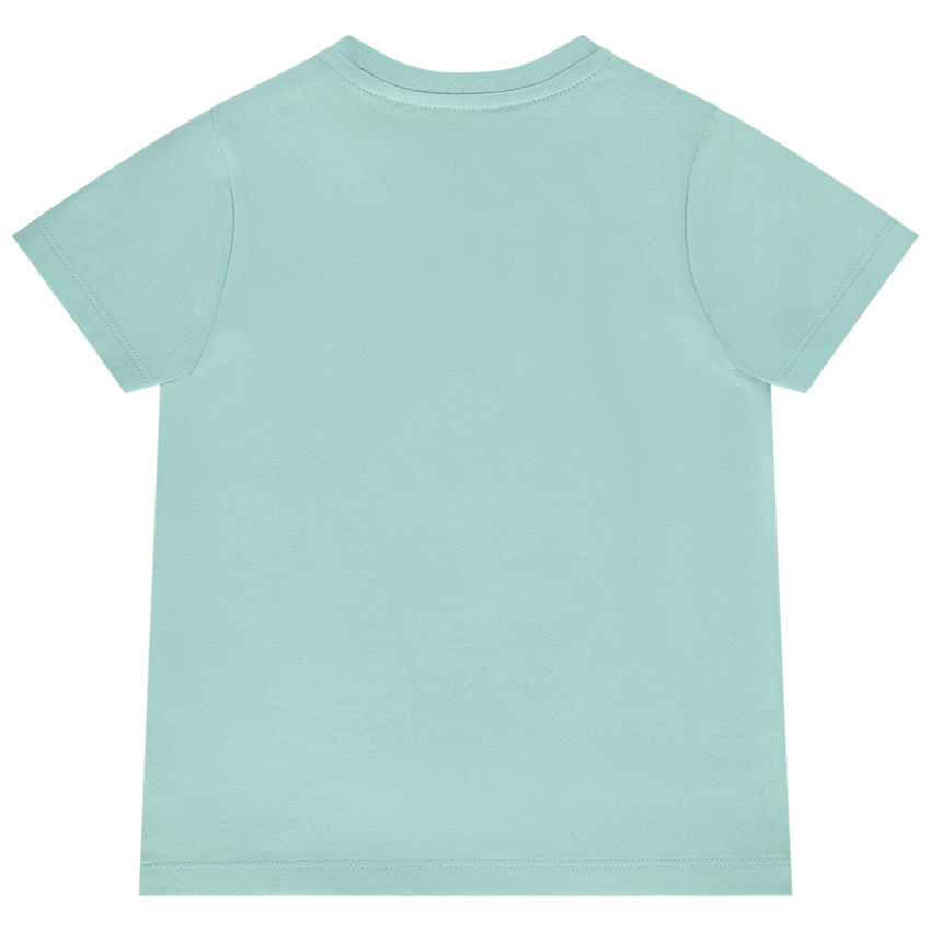 Κοντομάνικο μπλουζάκι από jersey με patch effet 3D φαντεζί για bebe αγόρι 