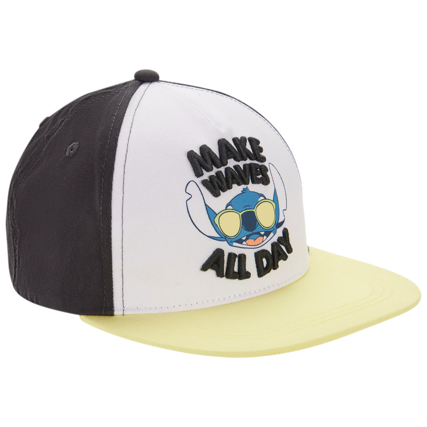 Καπέλο με κέντημα 3D και print Stitch Disney για αγόρι 