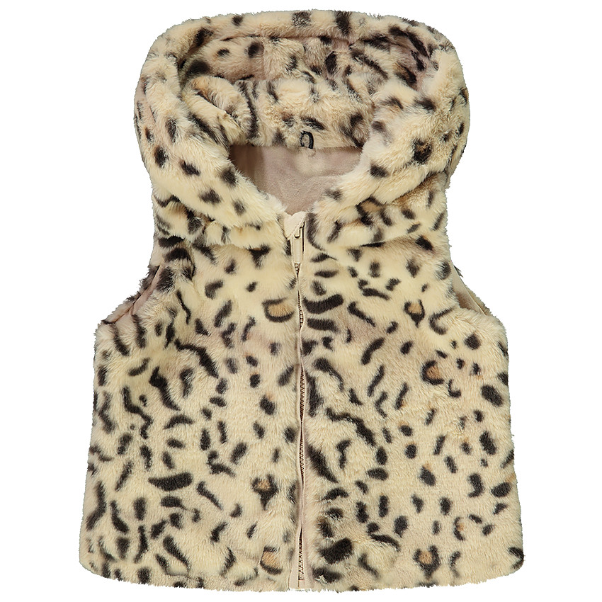 Αδιάβροχο μπουφάν 2 σε 1 με επένδυση sherpa και γιλέκο για κορίτσι 