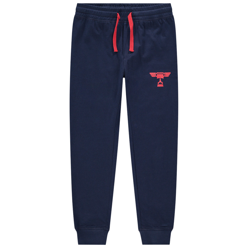 Ζέρσεϊ πιτζάμα Cars με μακρυμάνικη μπλούζα και παντελόνι 