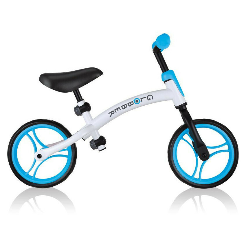 Ποδηλατο Ισορροπιας New Go Bike - Λευκο Μπλε GLOBBER 