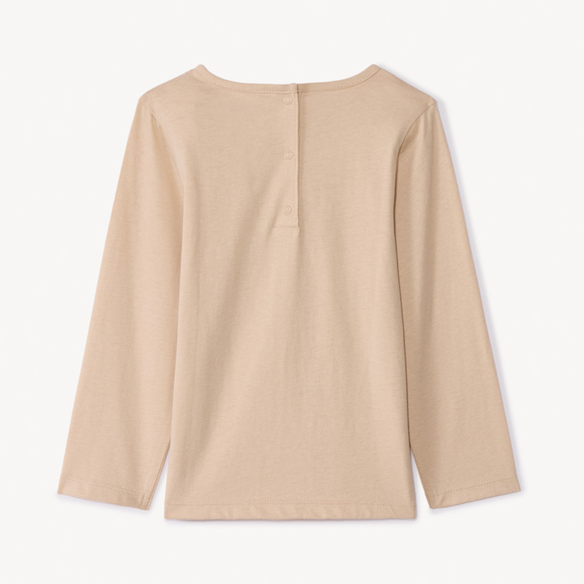 Μακρυμάνικο μπλουζάκι jersey με φαντεζί σχέδιο για bebe κορίτσι 