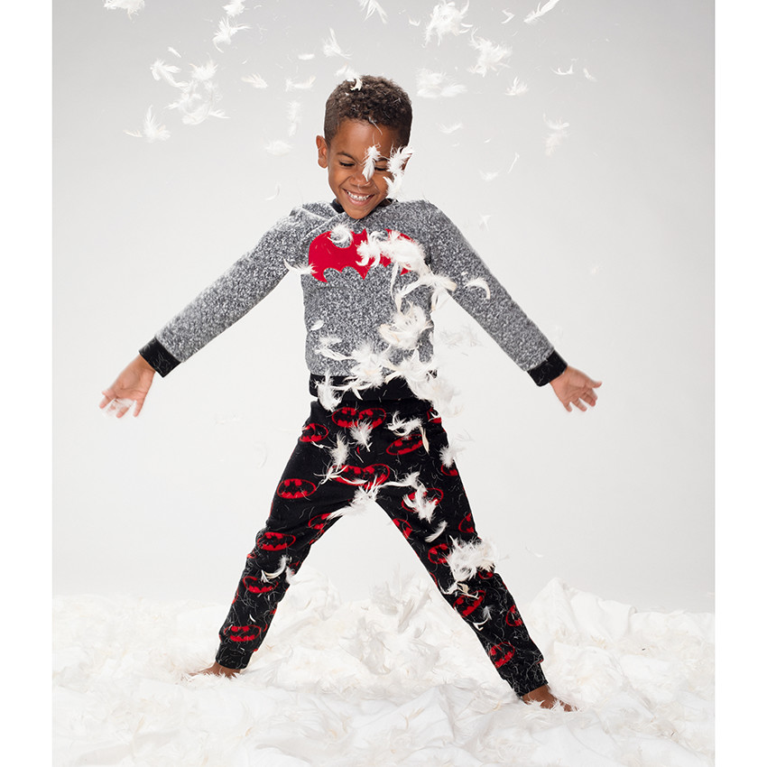 Φλις πιτζάμα με λογότυπα Batman της Warner 