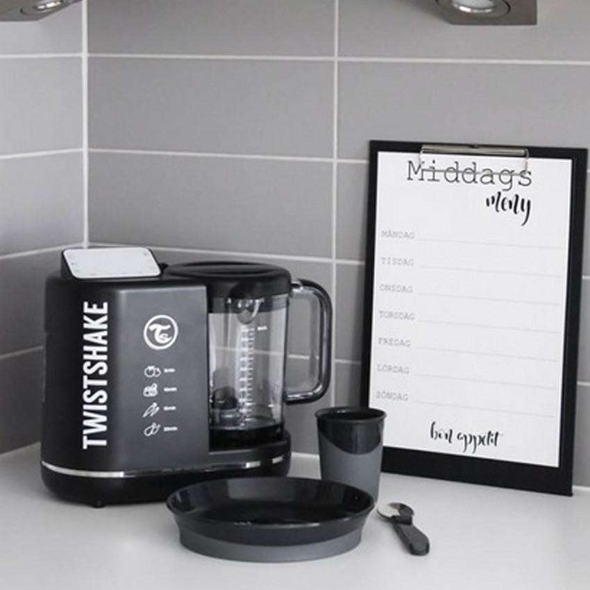 Παρασκευαστής Υγιεινής βρεφικής τροφής 6 σε 1 Black 