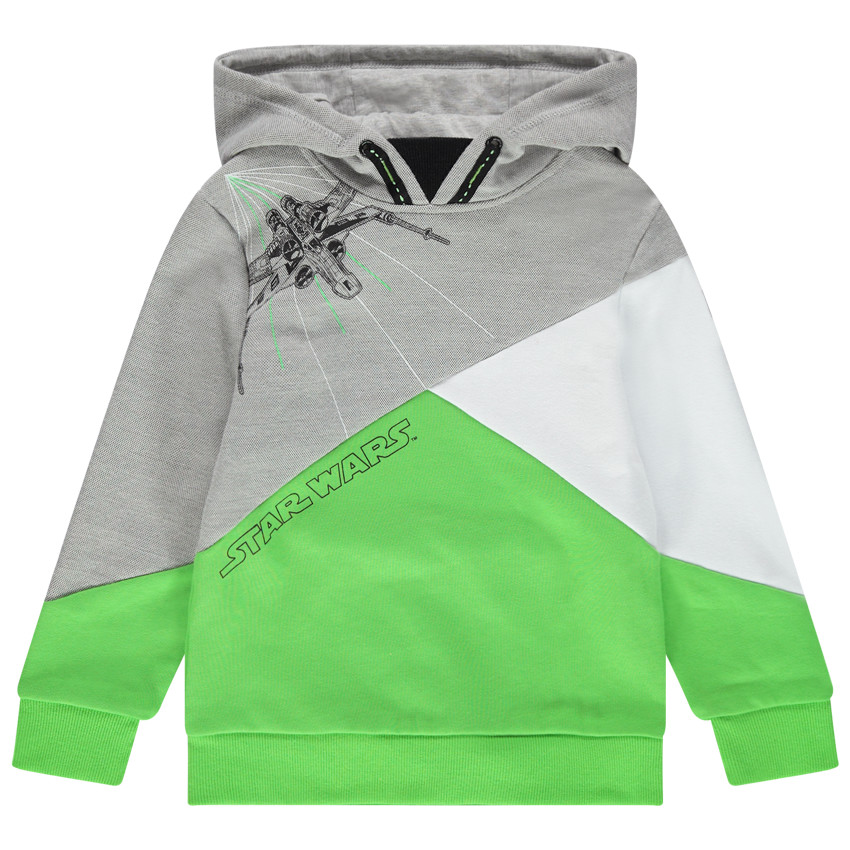 Τρίχρωμο φούτερ με κουκούλα και στάμπα Star Wars  Additional Τρίχρωμο φούτερ με κουκούλα και στάμπα Star Wars
