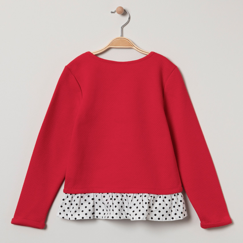 Sweat en molleton effet 2 en 1 print Minnie Disney à paillettes  Additional Sweat en molleton effet 2 en 1 print Minnie Disney à paillettes