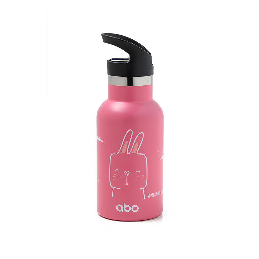 Παιδικο Παγουρι Θερμος Abottle Somebunny Loves You Με Εξτρα Πωμα - 350Ml 