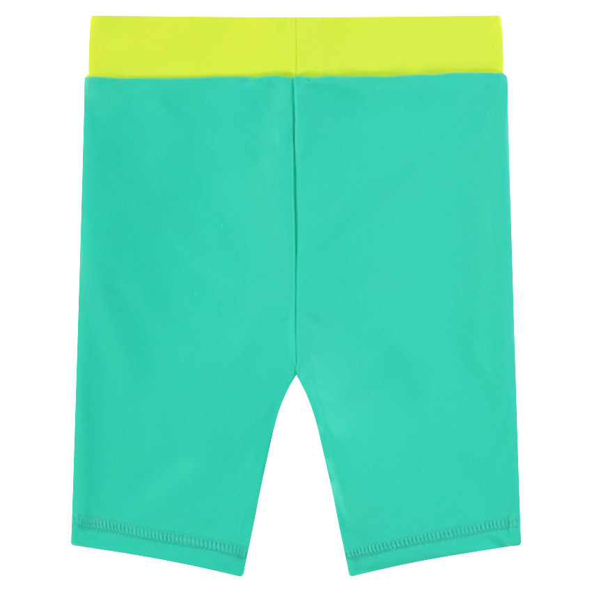 Μαγιό-βερμούδα με δείκτη αντηλιακής προστασίας SPF 50+ και διακοσμητική στάμπα 