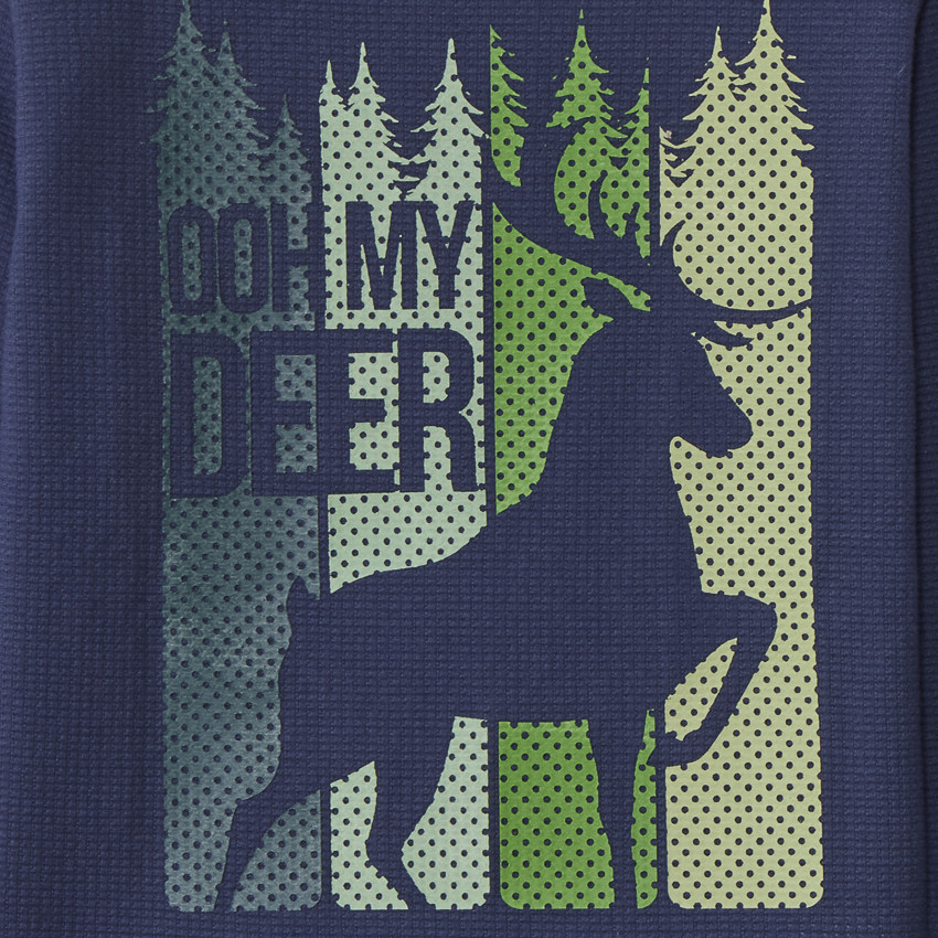 T-shirt manches longues print animal pour garçon  