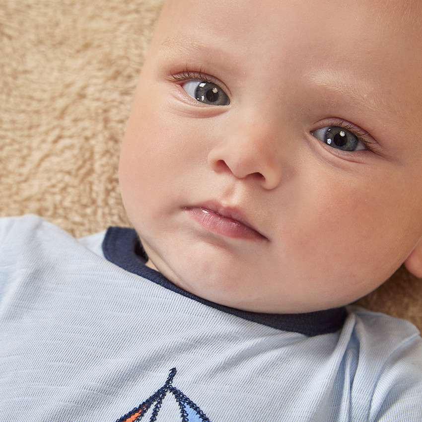 Σετ 2 τεμαχίων με σχέδιο ιστιοφόρο για bebe αγόρι 