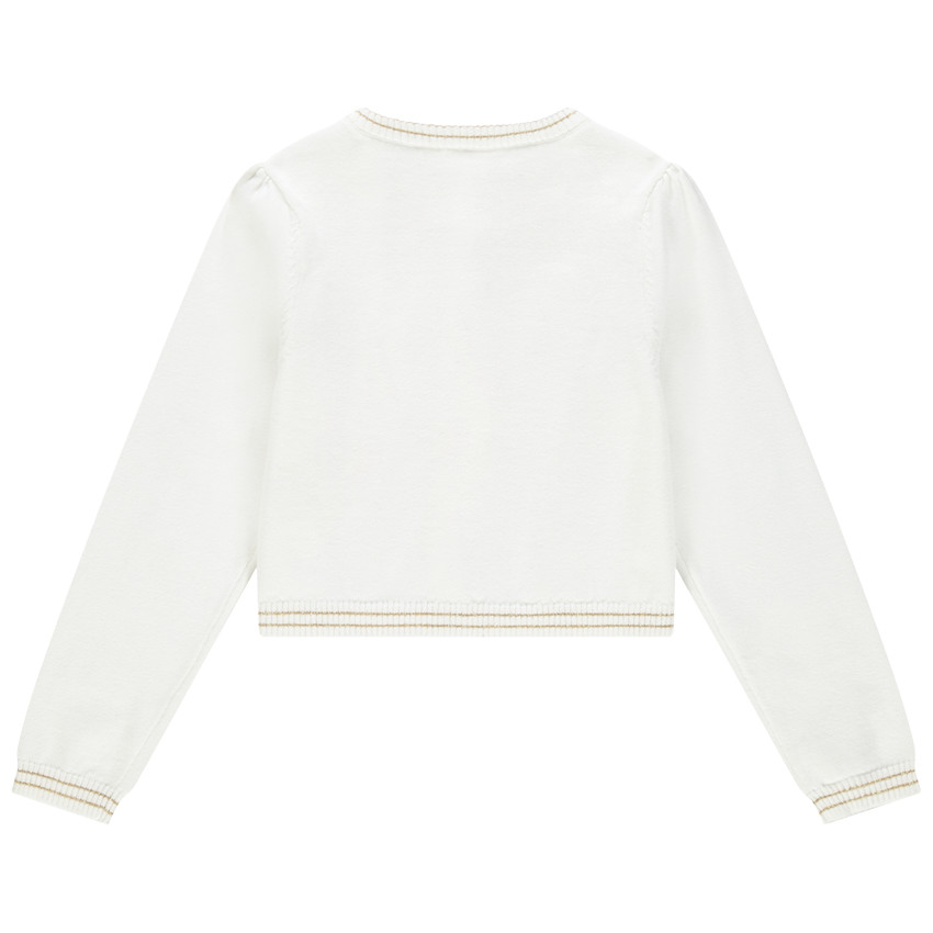 Ζακέτα πλεκτή - Εκρού 