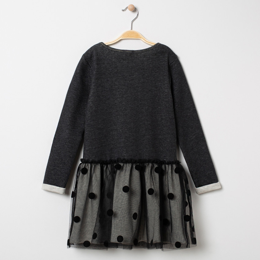 Φόρεμα μακρυμάνικο 2 σε 1 molleton 