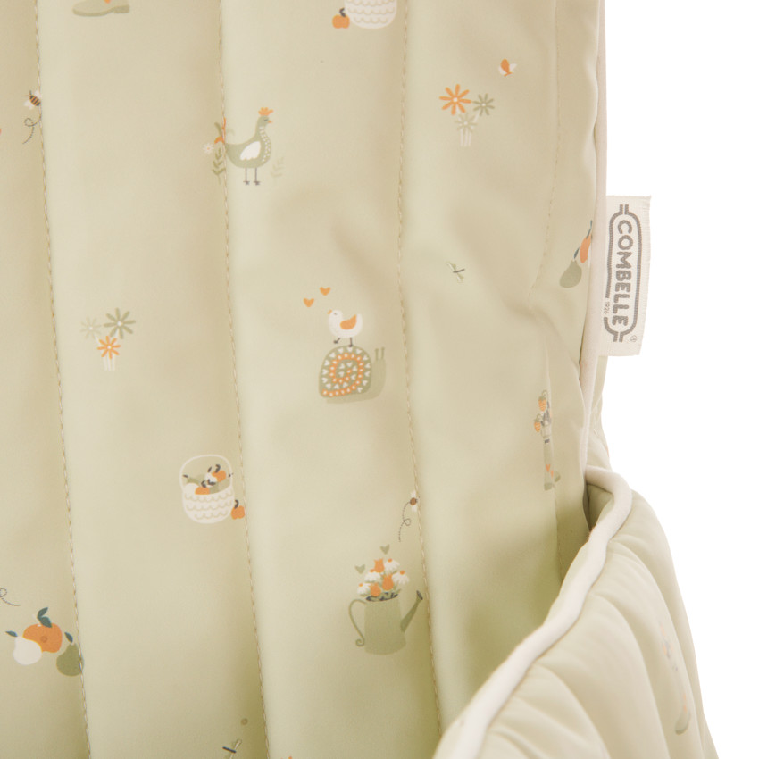 Αδιάβροχο Μαξιλάρι Για Παιδικό Καρεκλάκι Promenade Bucolique - Πράσινο 