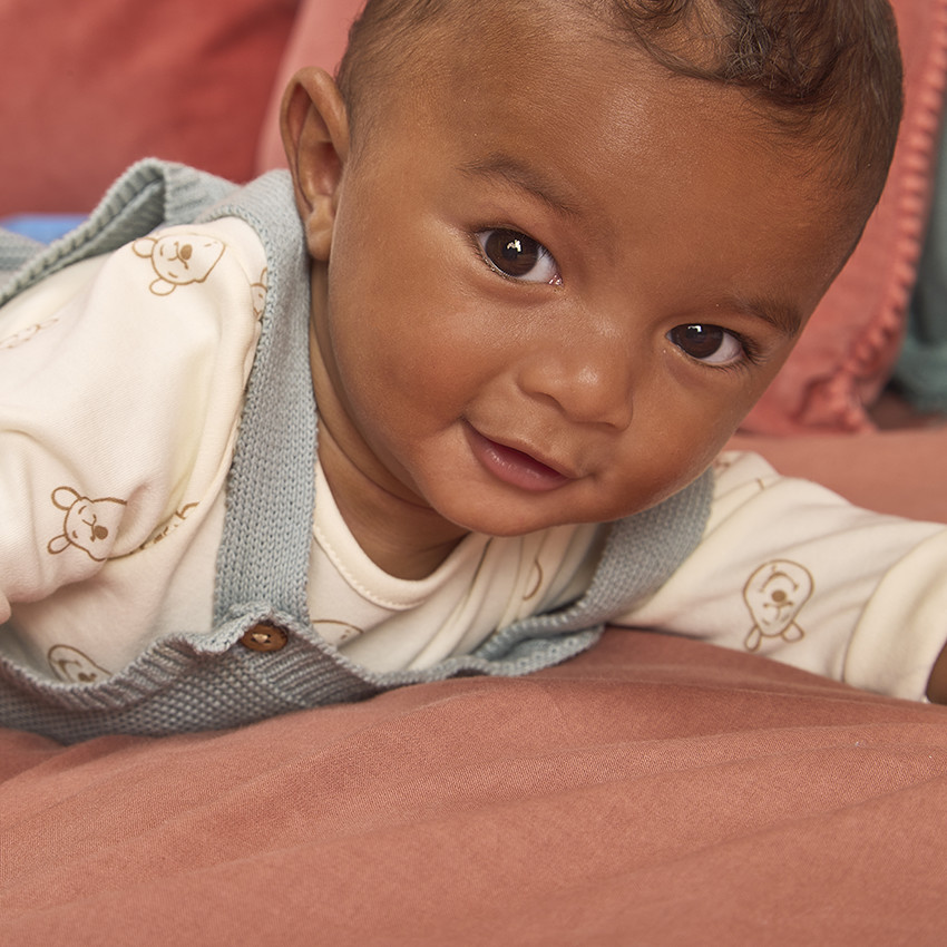 Σύνολο 2 τμχ. με σαλοπέτα Winnie Disney για μωρό αγόρι 