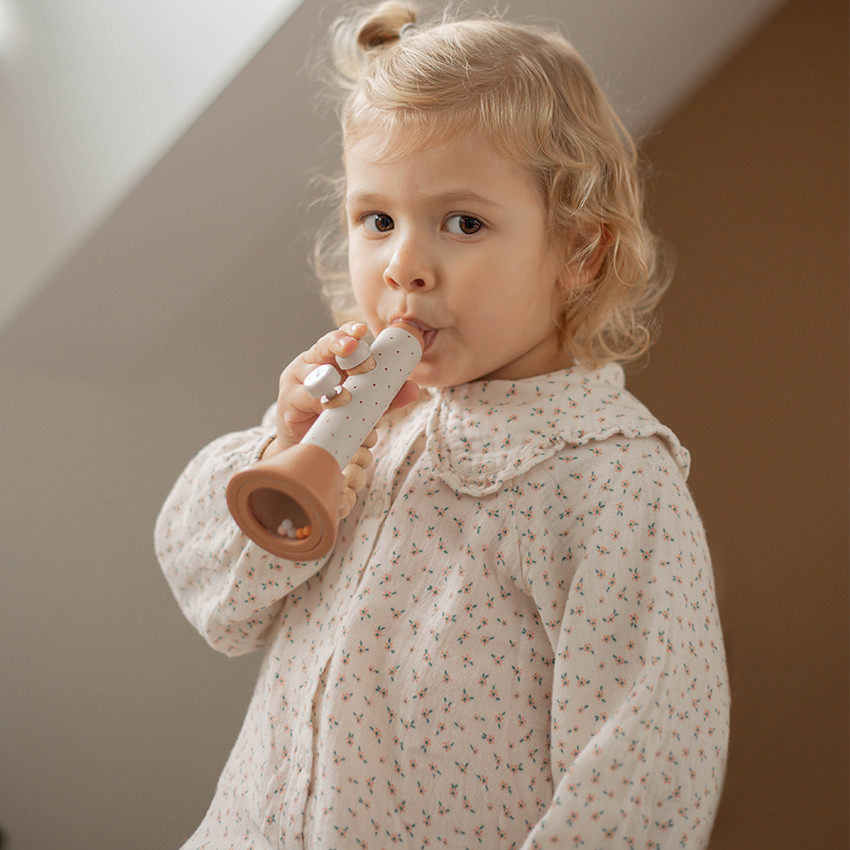 Διπλή μαράκα από ξύλο - Crazy colors 2.0 