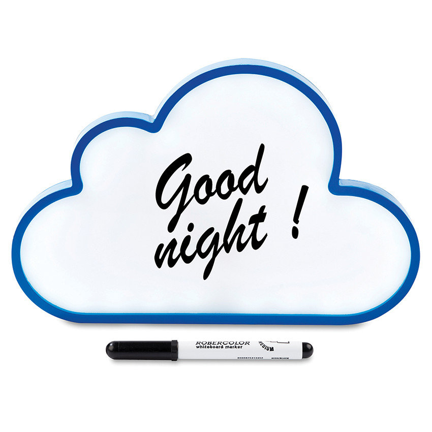 Πορτατίφ σε σχήμα σύννεφου με μαρκαδόρο που σβήνει 