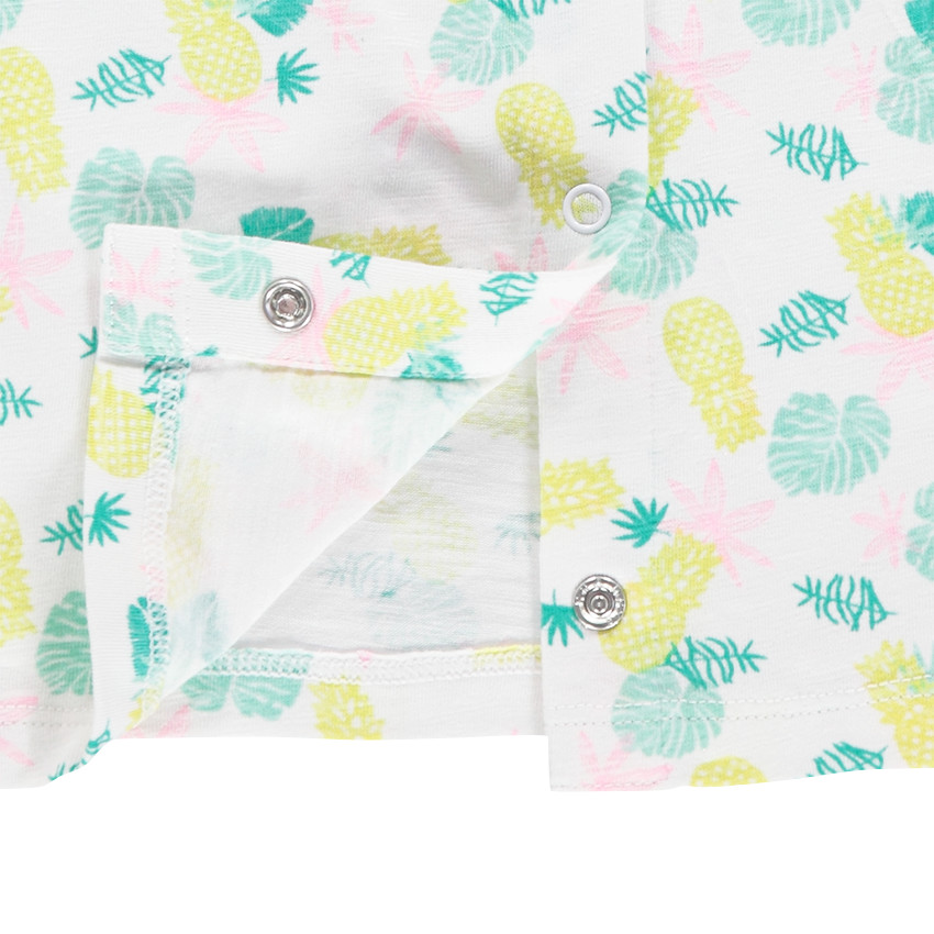 Σύνολο εμπριμέ φόρεμα και σορτσάκι 