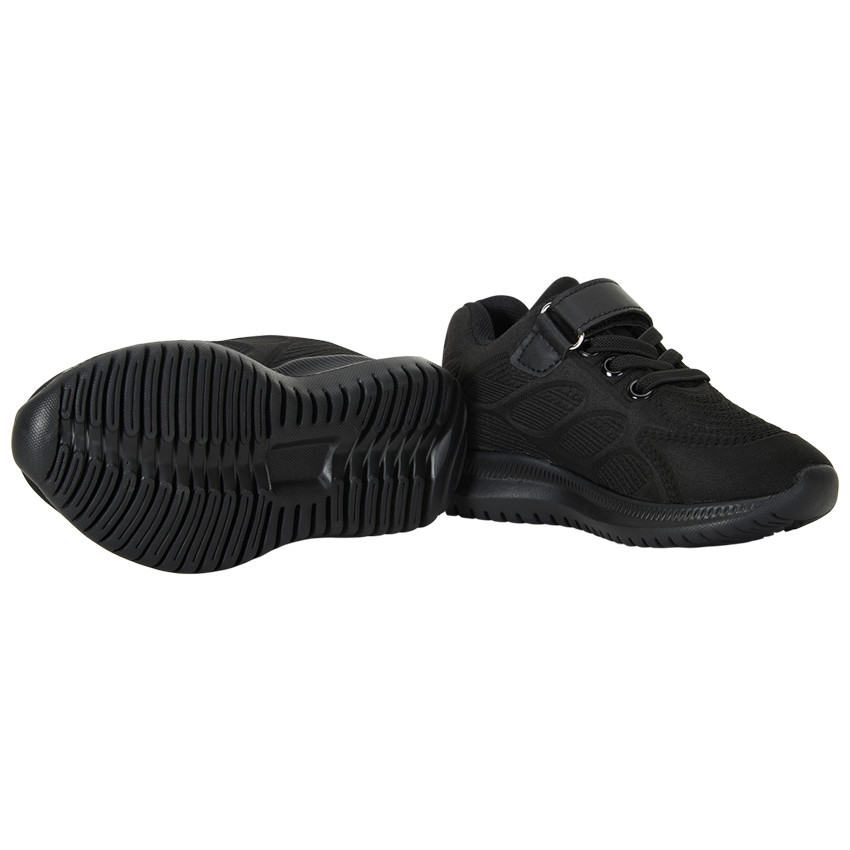 Αθλητικά παπούτσια με κορδόνια και scratch για αγόρι 