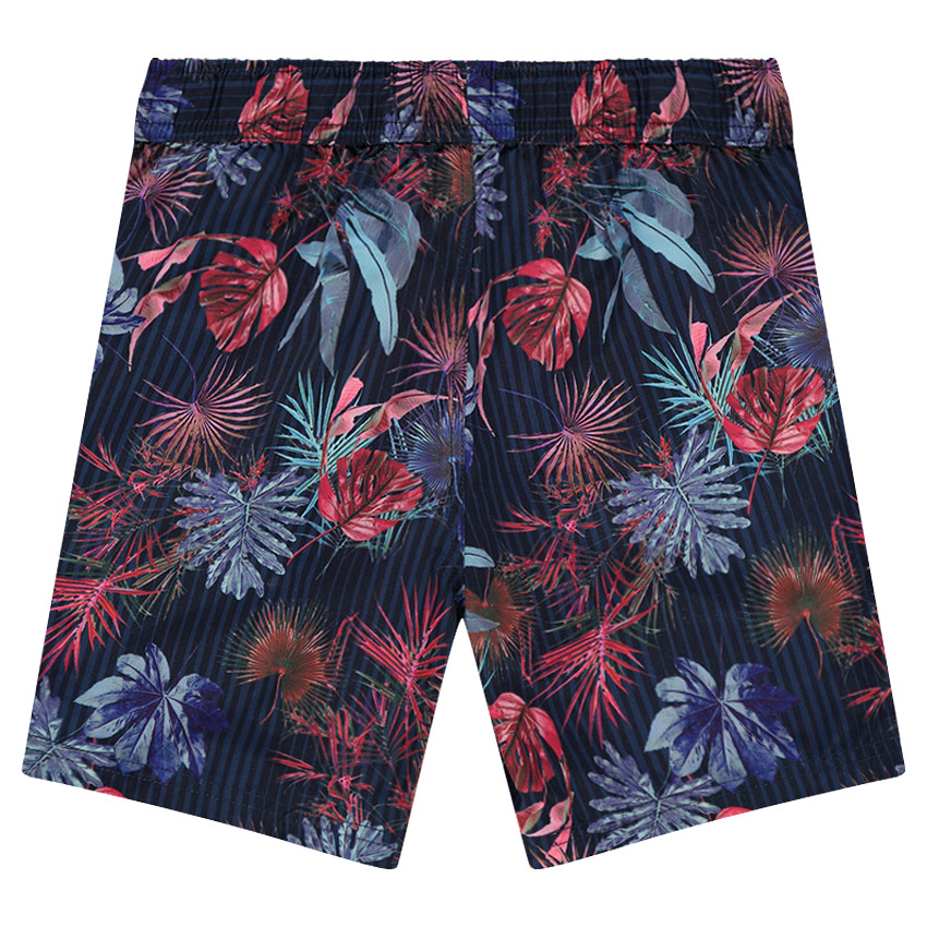Μαγιό-βερμούδα με τροπικό μοτίβο 