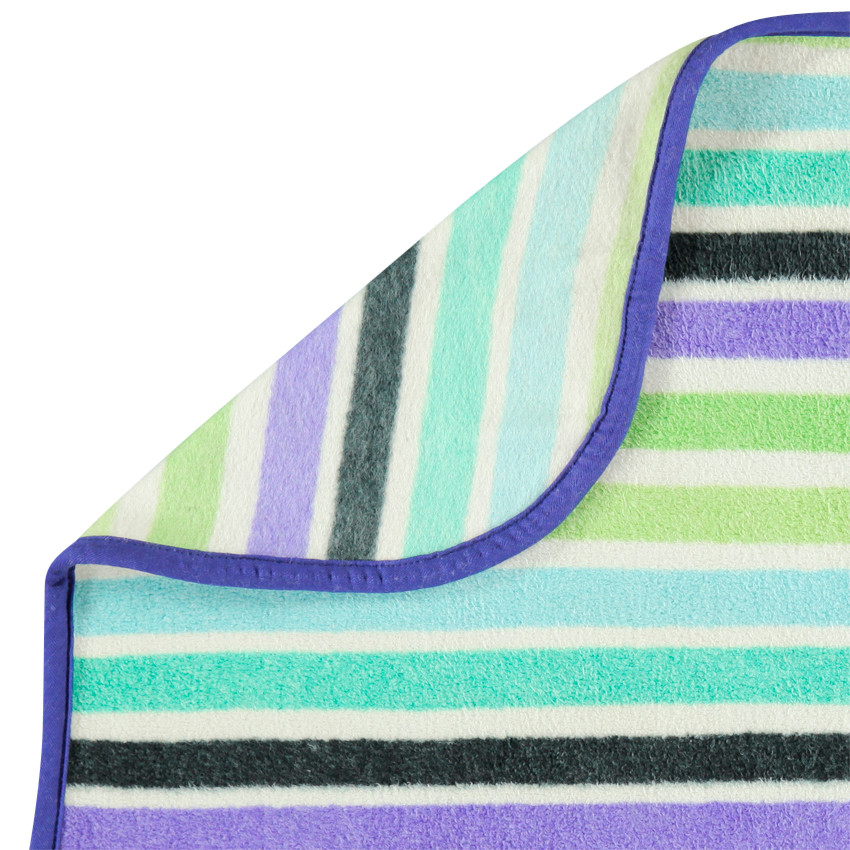 Couverture en polaire à imprimé fantaisie 