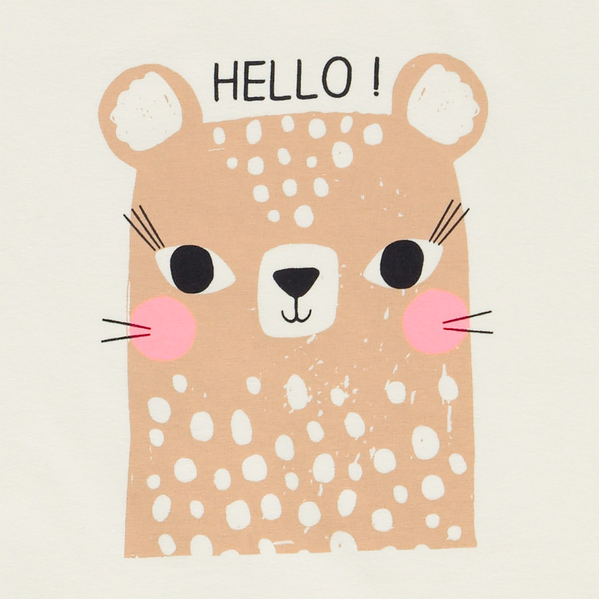 Pyjama court 2 pièces pour fille 