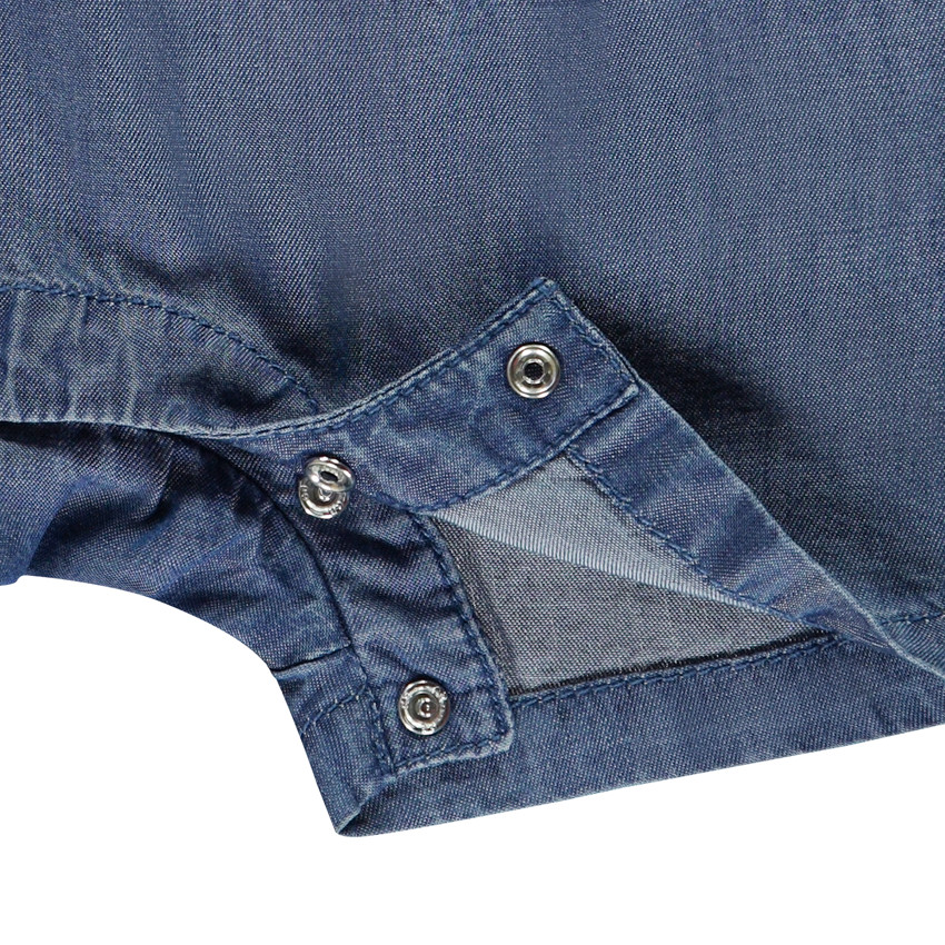 Σετ 2 τμχ. effet jean με charlotte για bebe κορίτσι 