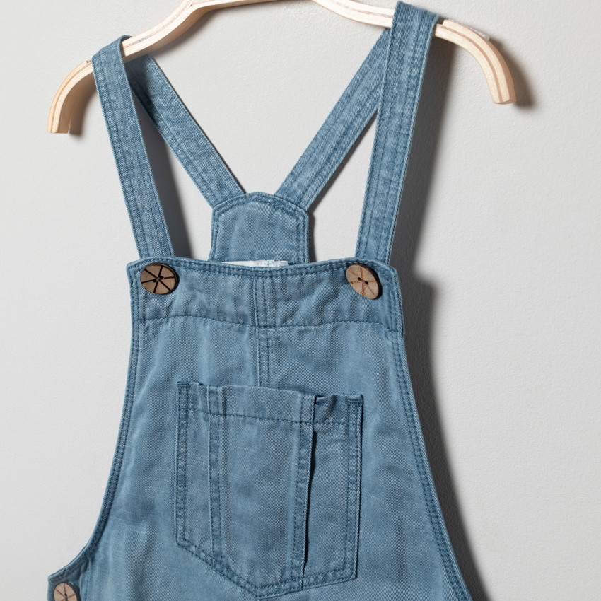 Φόρεμα σαλοπέτα από jean για κορίτσι 