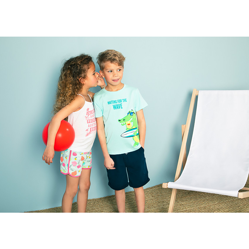 Σορτς σπορ με φαντεζί σχέδιο για κορίτσι  Additional Σορτς σπορ με φαντεζί σχέδιο για κορίτσι